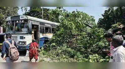 Kazipet traffic inspector P Venkanna said the bus from Sircilla depot was heading