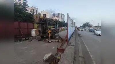 Pune : The groundwork for the crucial Ramwadi to Wagholi Metro stretch has finally begun