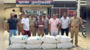 Ganja worth Rs 1.25cr seized in Chandauli; 1 held