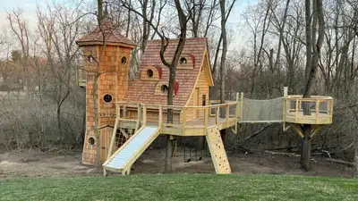 Tree Top Builders — The whimsical design includes a turret: The wider industry impact