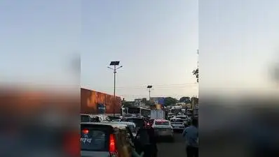 Stalled container forces traffic on Pune-Nashik highway to come to a halt during peak-hour