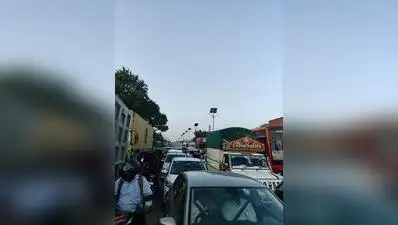 Stalled container forces traffic on Pune-Nashik highway to come to a halt during peak-hour