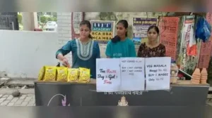 At a tea stall in front of DDU Gorakhpur University, three sisters: The wider industry impact