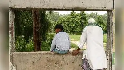 A view at Sanjay jheel where three men who drowned yesterday in east Delhi