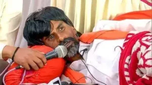 Jarange, whose indefinite fast entered its sixth day at Antarwali Sarati in Jalna district