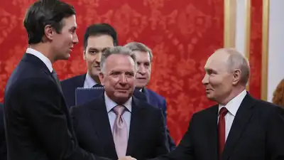Witkoff told Putin that US president Donald Trump had sent his best wishes, and thanked Putin