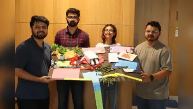 Guided by Prof Rahul Kumar Sett, the activity saw students creatively present concepts such as
