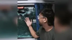 Nagpur: At least a couple of passengers suffered minor injuries while others were left panicked