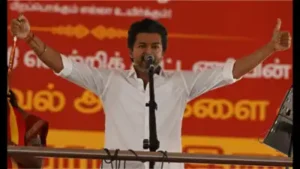 Tamil Nadu chief minister C Joseph Vijay