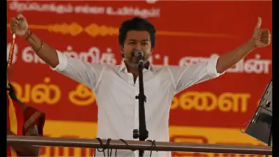 Tamil Nadu chief minister C Joseph Vijay