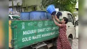 Madurai: Demonstrating a proactive approach to civic cleanliness, the Gomathipuram Thendral