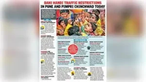 Pune: Pune and Pimpri Chinchwad traffic police have announced several traffic diversions
