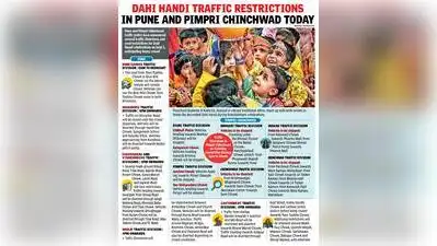 Pune: Pune and Pimpri Chinchwad traffic police have announced several traffic diversions