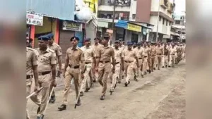 Nashik : Nashik city police have intensified patrolling across the city from Monday to ensure