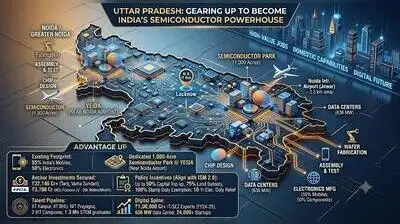 At the core of this push is a planned 1,000-acre semiconductor park: The wider industry impact