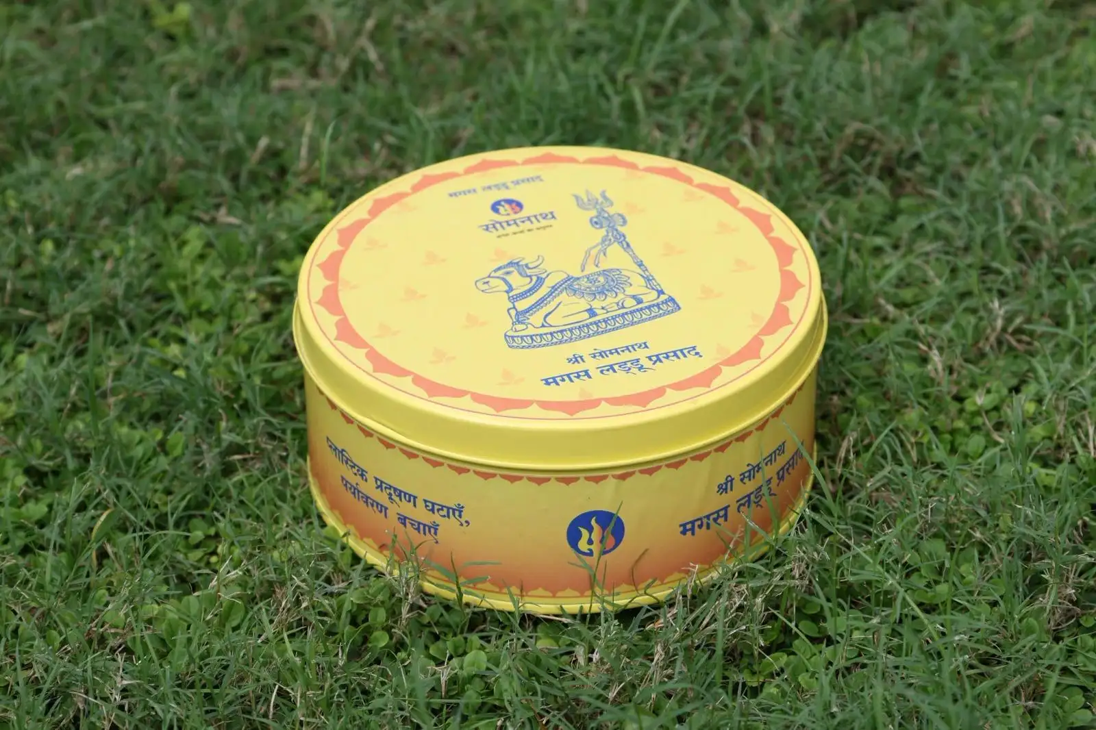 Devotees visiting Somnath Temple will now receive prasad in cardboard or metal packaging
