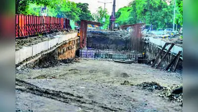 PWD is executing a Rs35-crore project comprising the underpass and widening of the road