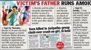 14-year-old's murder in Jaripatka triggers chain of gang violence, dad runs amok at ground zero