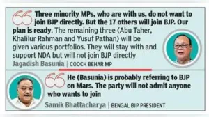 BJP arranged for rebel TMC MPs to join NCPI, claims Cooch Behar MP