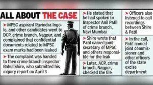 Whodunnit police or excise? Former crime branch inspector confronts probe for faulty MPSC