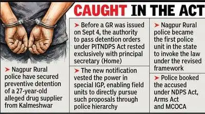 Thus, Nagpur Rural police became the first police unit in the state to invoke the law under