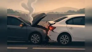 Pune: A 24-year-old woman sustained injuries after a car allegedly rammed into the rear