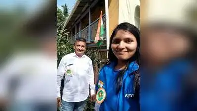 Sonam Maskar earned a silver medal in the Women's 10m Air Rifle Team event at the Aichi-Nagoya