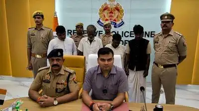 Chopan police in Sonbhadra arrested four members of a gang that posed as sadhus and targeted