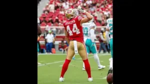 San Francisco 49ers fullback Kyle Juszczyk has been fined $14,926 by the NFL for a celebration