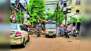 Pending concretisation, sewage mess chokes Dhantoli: The wider industry impact