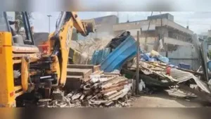 MIDC conducts an anti-encroachment drive in Chakan