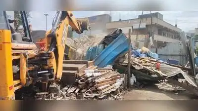 MIDC conducts an anti-encroachment drive in Chakan
