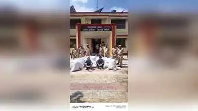 Jhansi : A joint team of police and the Anti-Narcotics Task Force (ANTF) on Saturday seized 214