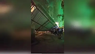 Two injured after metal sheets collapsed in Kondhwa