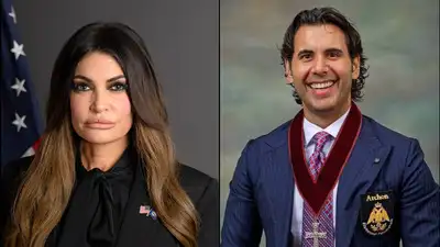 Kimberly Guilfoyle under scanner as a private company lobbyist accompanies her to crucial