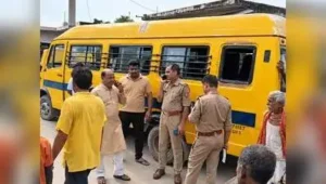Later in the day, police lodged an FIR against the school’s management and driver