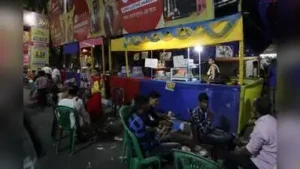 BJP senior Kanak Debnath, associated with the Sreebhumi Sporting Club puja, said stalls have