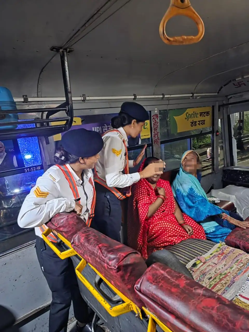 At toll plazas, traffic cops check on women's safety