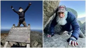 Dale Sanders, 91, has reclaimed his record as the oldest hiker to complete the 2,193-mile