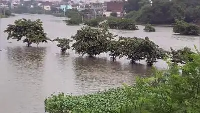 At 8am, the Ganga stood at 82.86 m at Phaphamau and 81.87 m at Chhatnag, while the Yamuna was