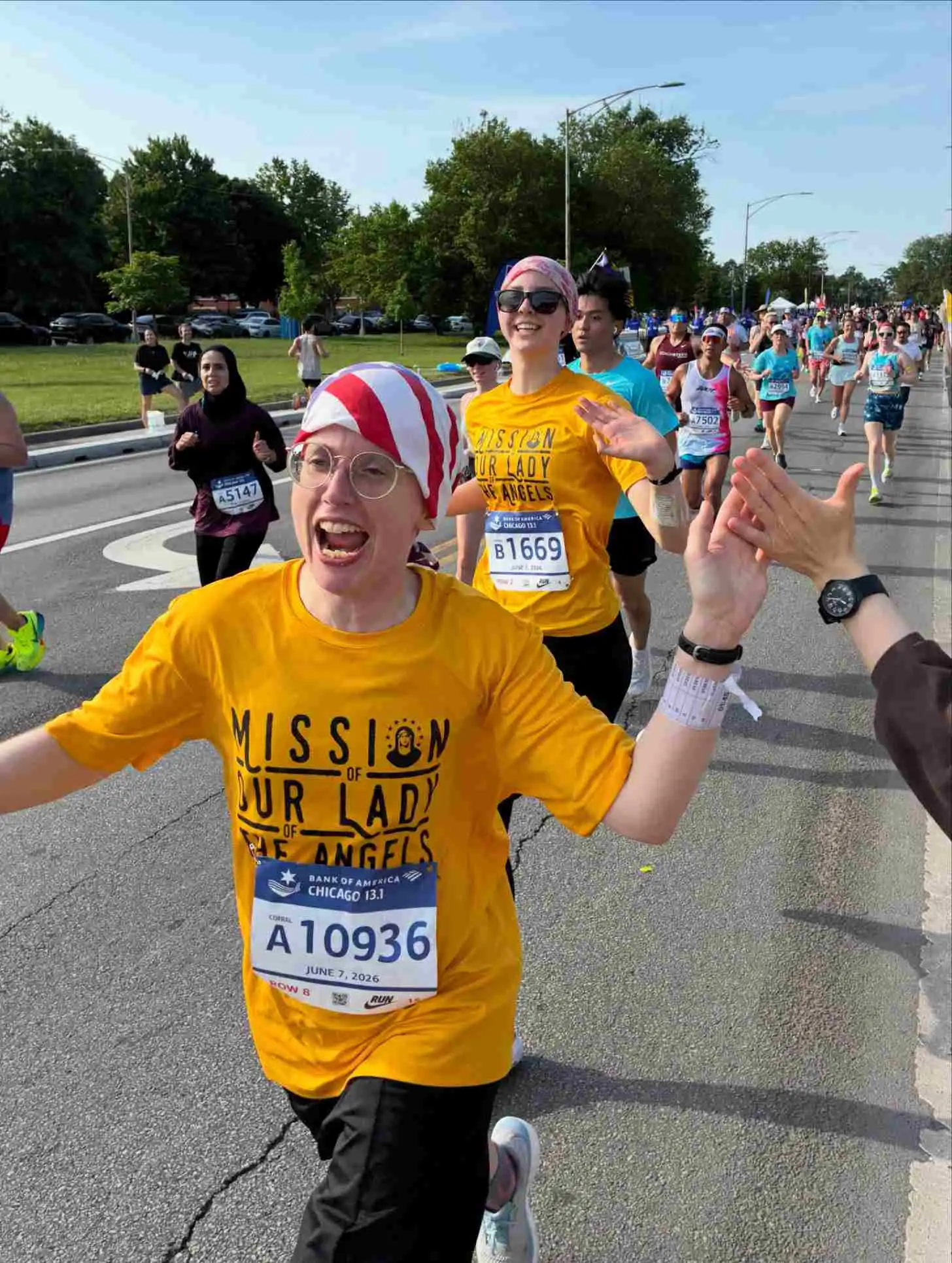 Sister Stephanie Baliga has raised over $2.6 million through the Chicago Marathon