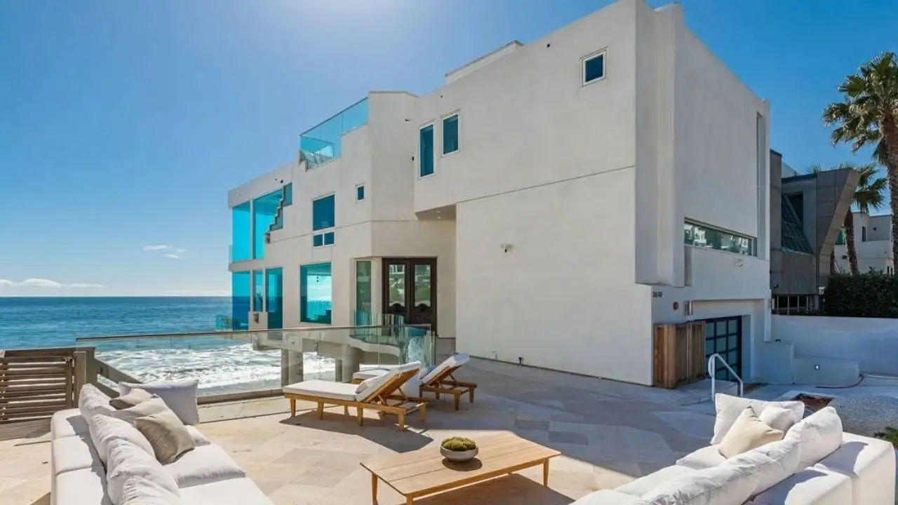 Photos show a massive sinkhole opening outside Nicolas Cage’s $10.5 million Malibu mansion