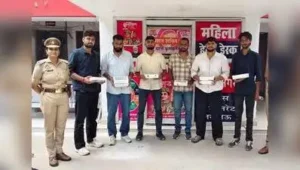 Lucknow: Krishna Nagar Police on Sunday arrested six members of a gang that allegedly