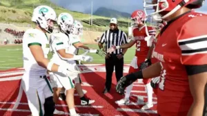 High school football brings Lahaina and Paradise, Calif., together in “Unity Bowl.”
