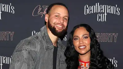 Stephen Curry, Ayesha Curry.(Image via Getty Images)