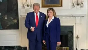 US President Donald Trump praises Maria Bartiromo as a “true warrior” after her Fox News exit