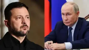 Ukrainian President Volodymyr Zelenskyy has proposed a ceasefire with Russia as US envoys visit