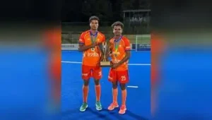 Lucknow: Uttar Pradesh forwards Ajeet Yadav and Ashu Maurya played decisive roles as India