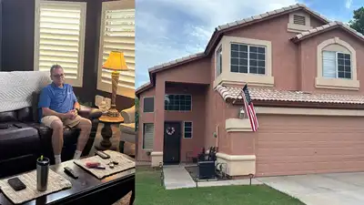 Toby Newton bought his four-bedroom Mesa, Arizona home for $475,000 in 2022, planning to spend