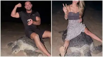 Ukrainian fitness influencer Vadym Oleynik, partner Olena Kravchenko confronts backlash